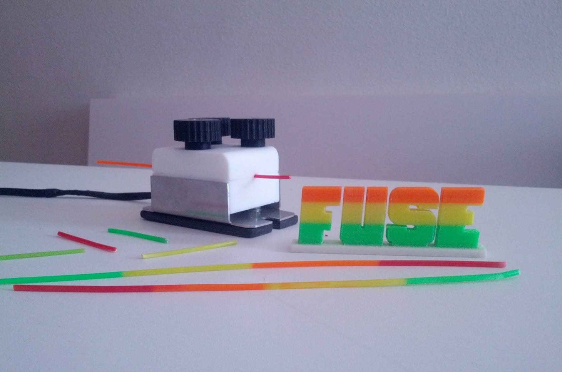 øge Afledning boliger FUSE, Welding filament clamp. For 3D printers | Indiegogo
