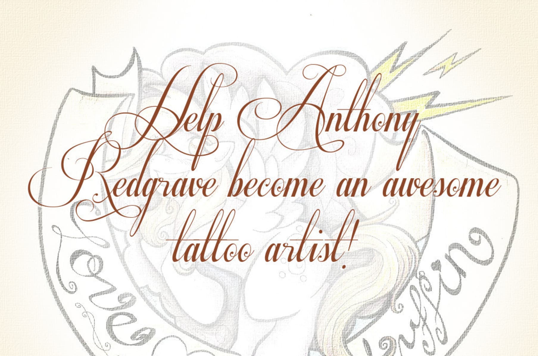 Tattoo Apprenticeship Down Payment Indiegogo
