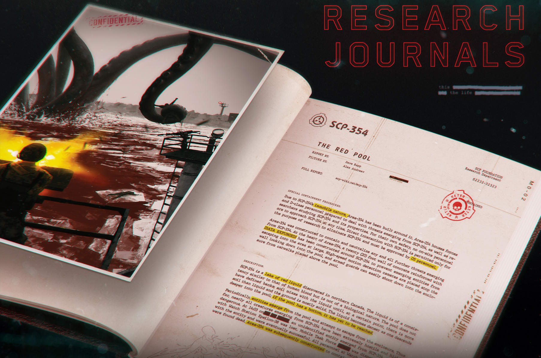 Scp Foundation Artbooks Indiegogo