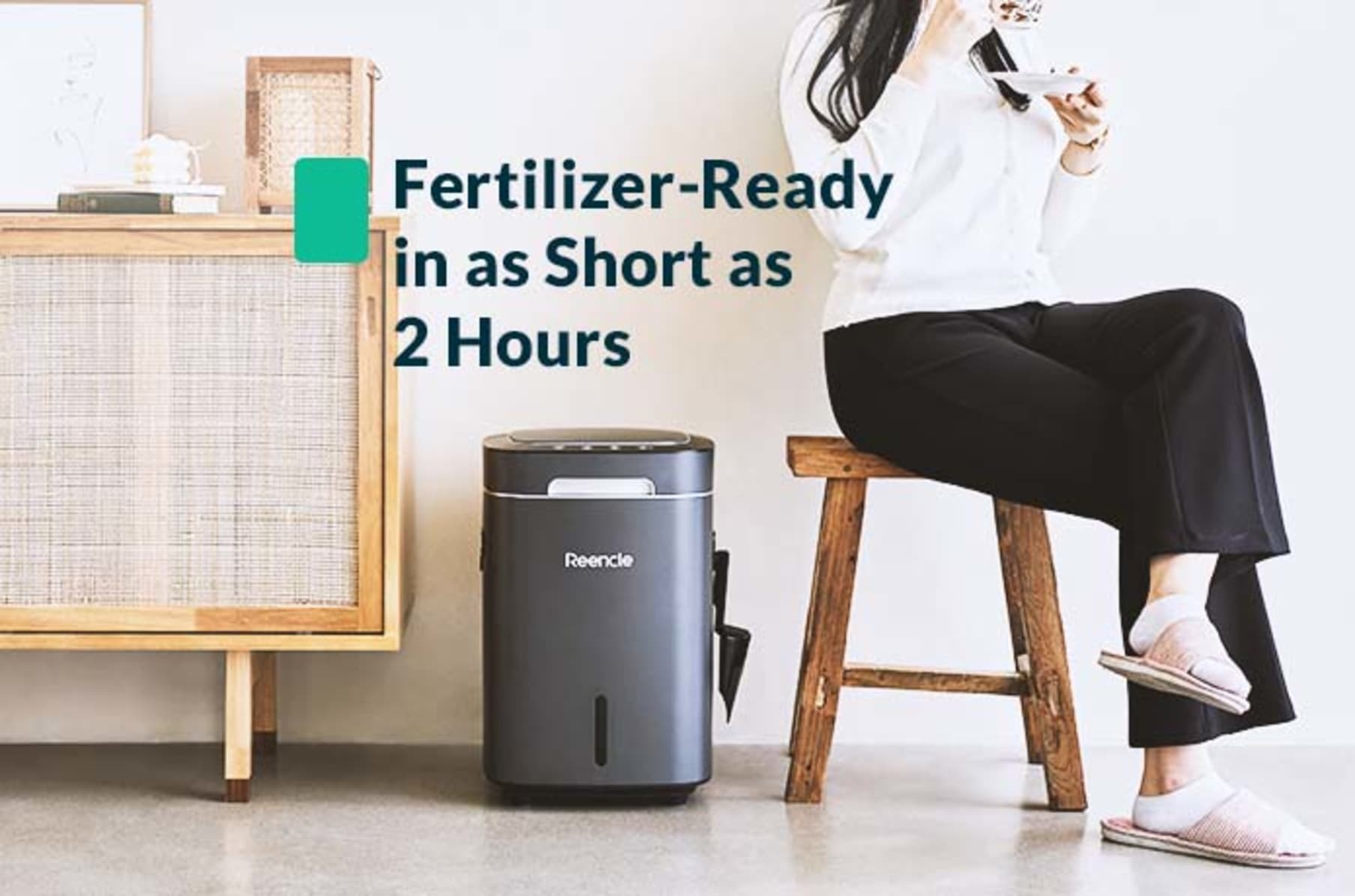 Reencle Home Composter review: Fertilizer from food waste