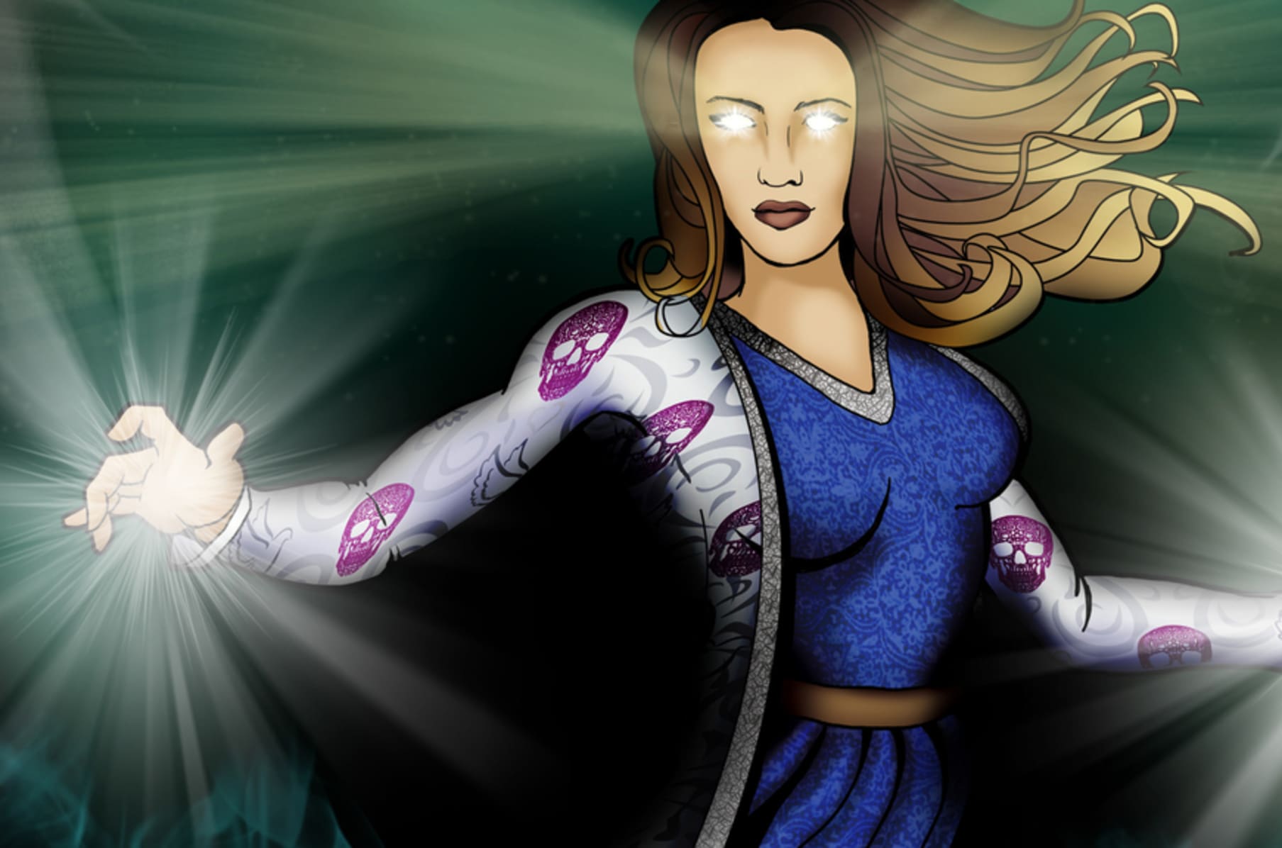 Female Superhero Chronicles Of A Necromancer Indiegogo