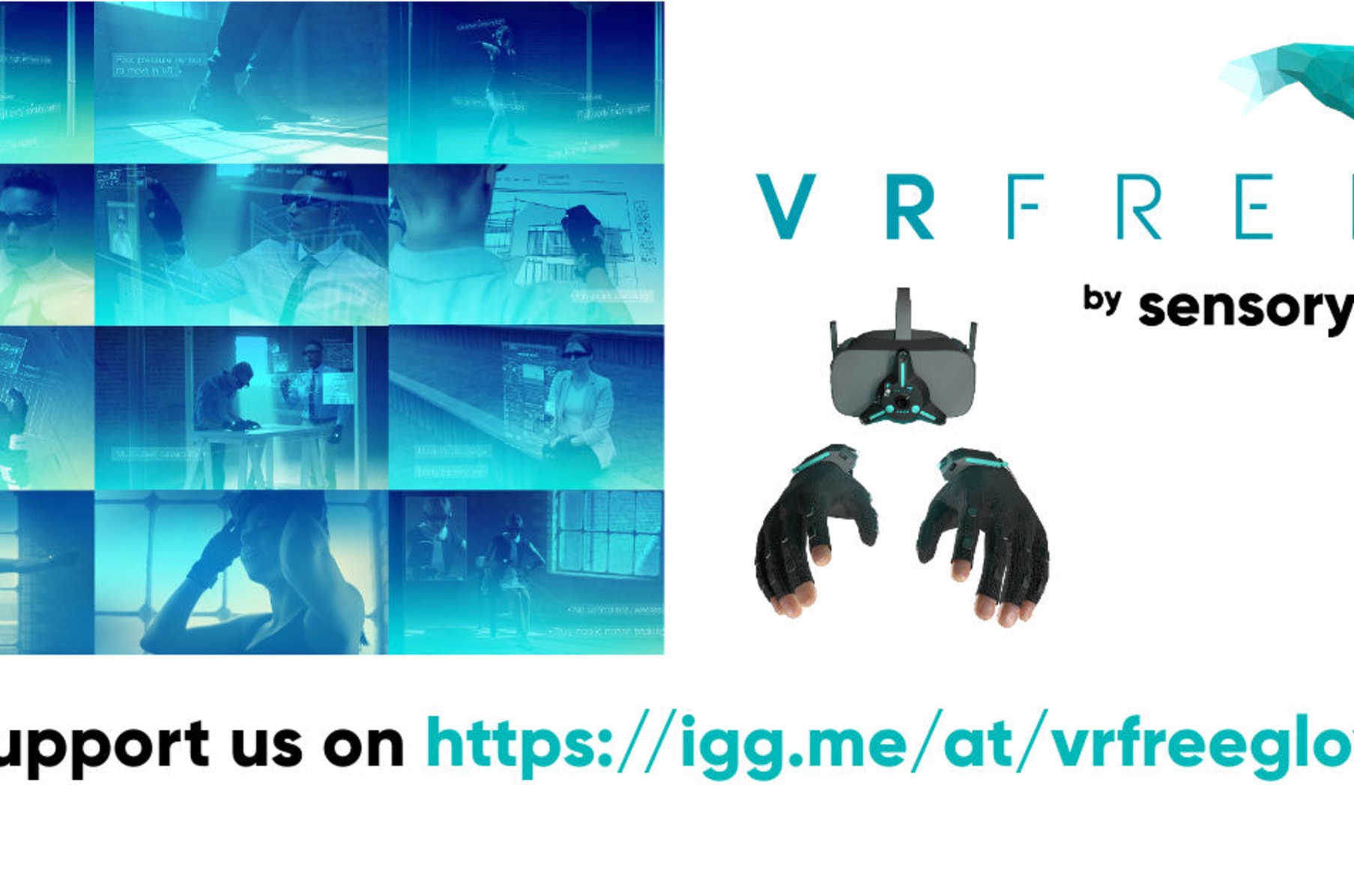 VRfree glove system | Indiegogo