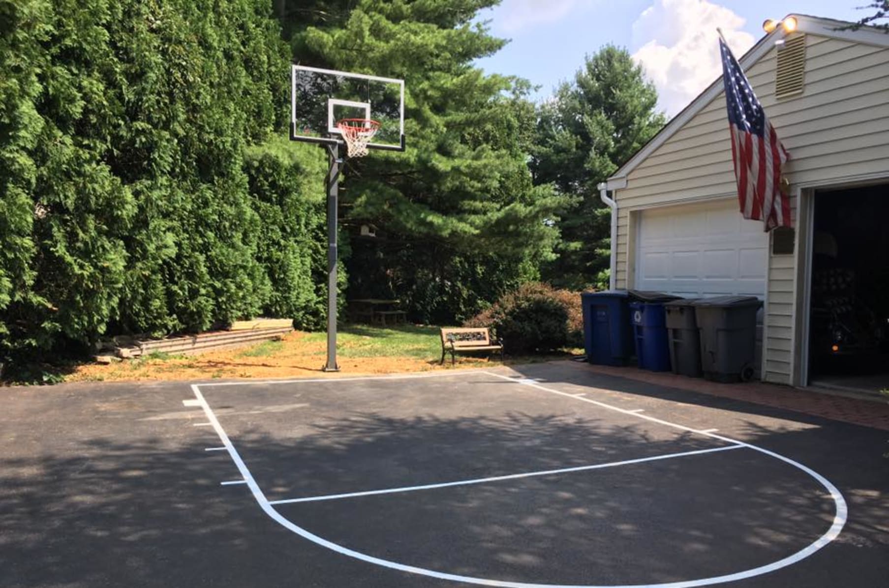 Home Court Advantage Diy Basketball Stencil Indiegogo