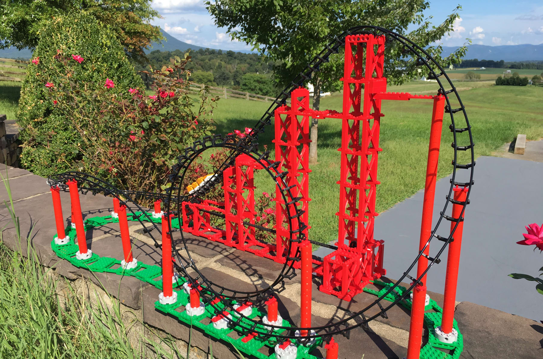 The Sidewinder, LEGO Compatible Looping Coaster | Indiegogo
