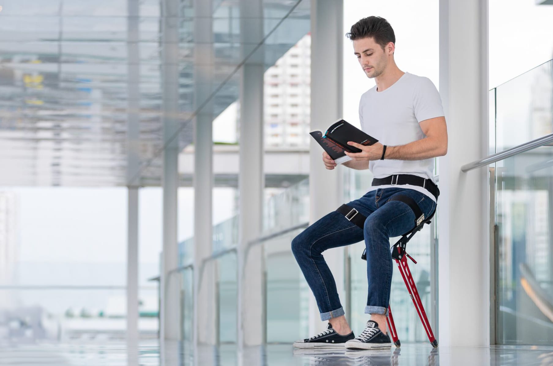 Lex portable shop chair