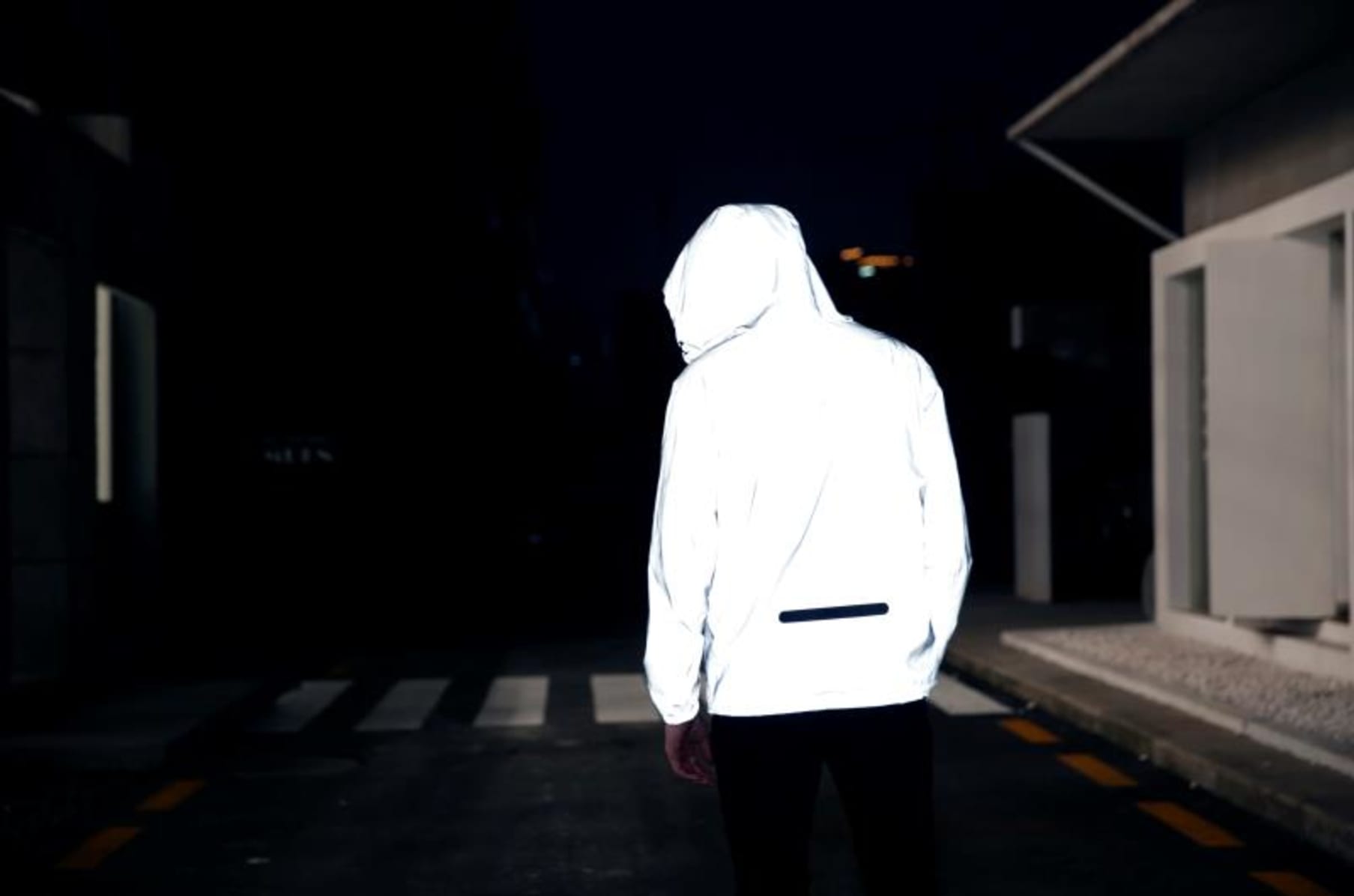 Night reflective new arrivals jacket