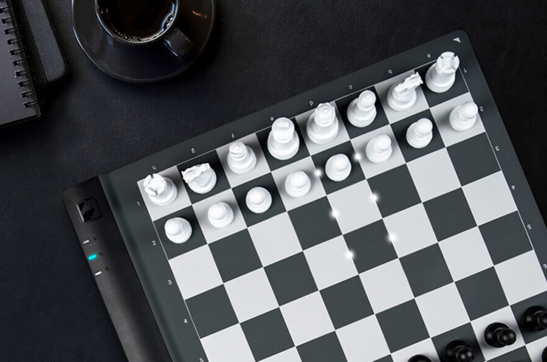 Square Off Pro Electronic Chess Board for Adults & Kids | AI-Powered &  Digital | Play Against AI or Friends | Portable & Rollable Computer Chess  Board