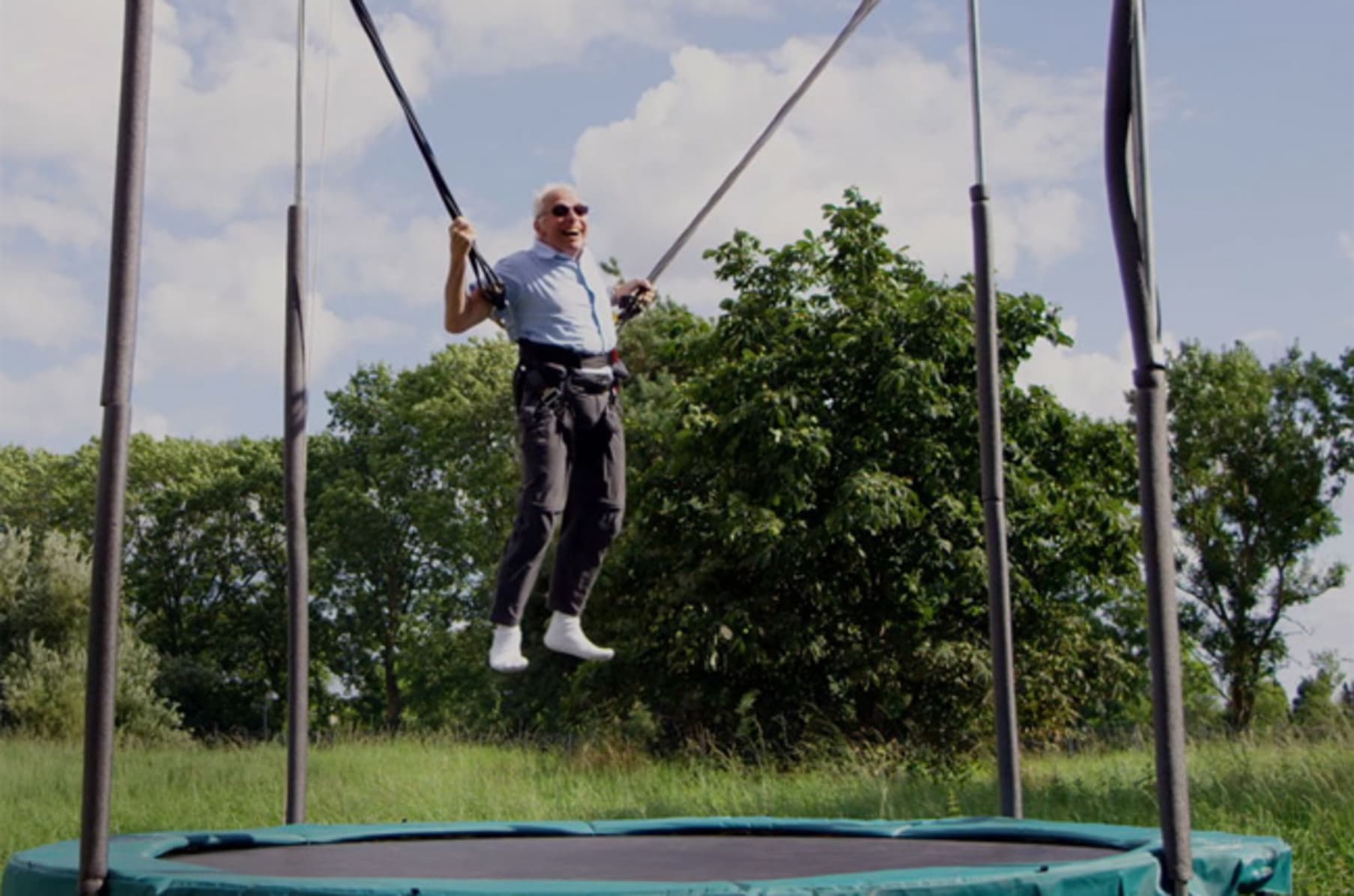 awesome FUN bungee for your trampoline Indiegogo