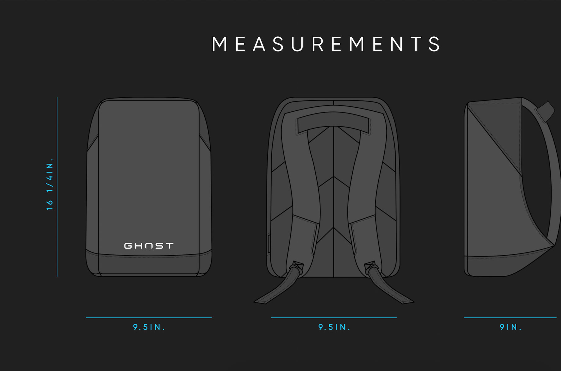 Ghost smart backpack clearance