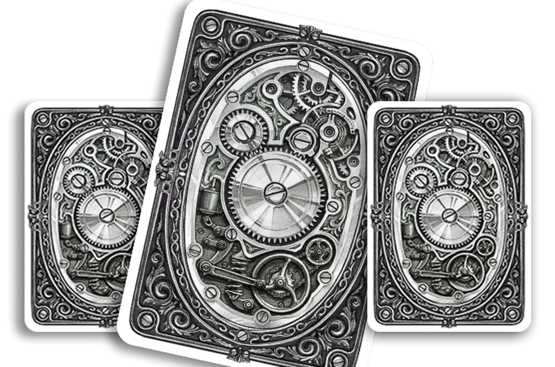 Aristo Steampunk Themed Playing Cards Poker Size Standard Index Single Deck 