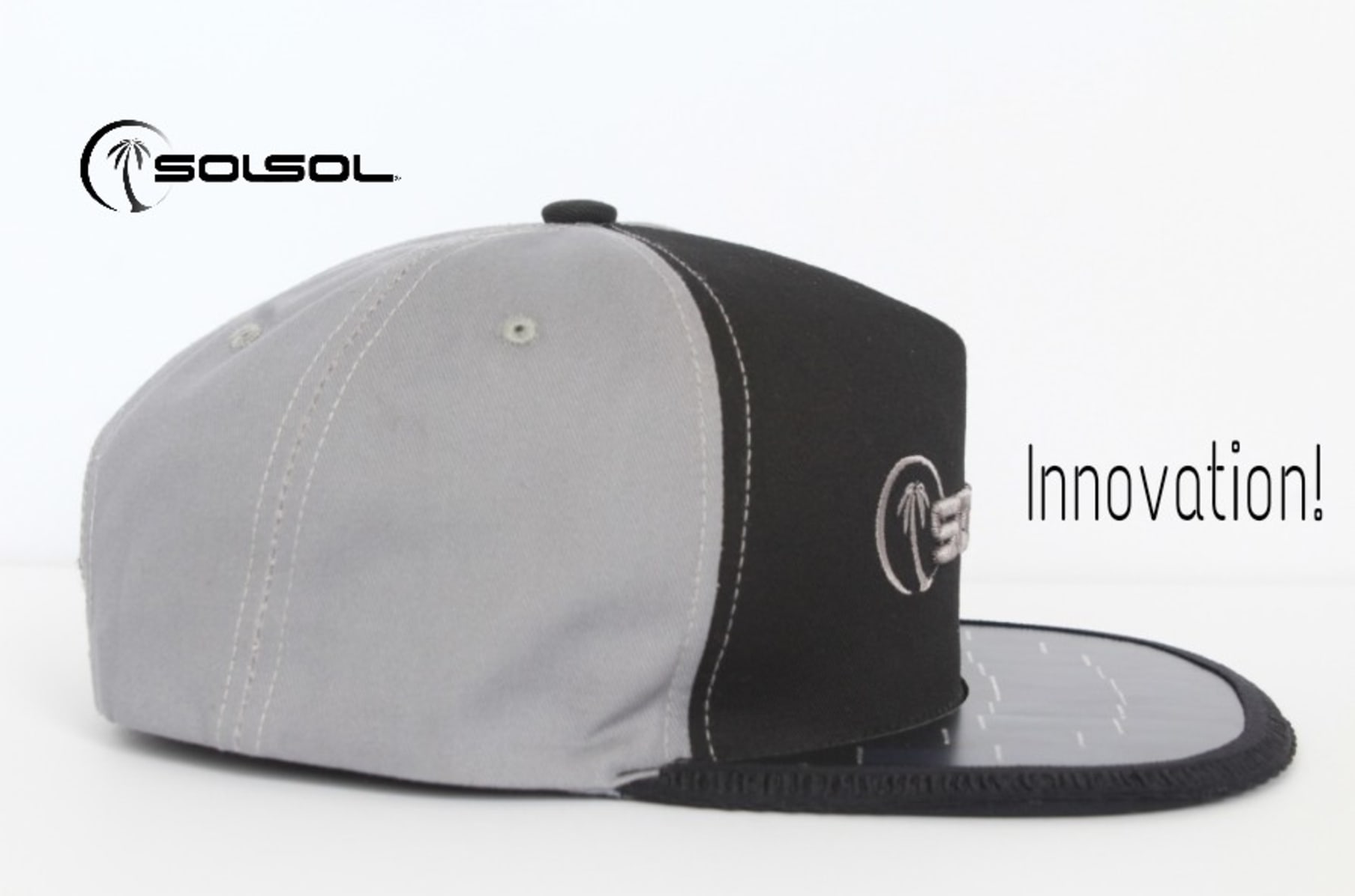 SolSol's baseball hat can charge your phone using solar power