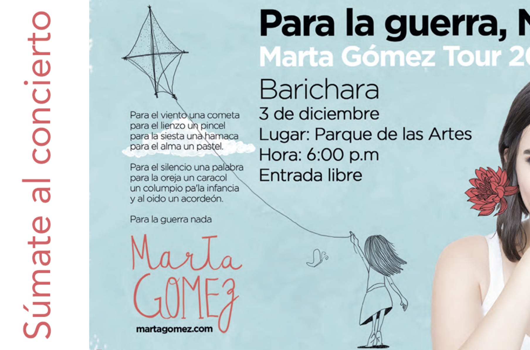 Para La Guerra Nada Canta Marta Gomez Barichara Indiegogo Un pez para bordar de corales tu cintura y hacer siluetas de amor bajo la luna ¡oh! para la guerra nada canta marta gomez