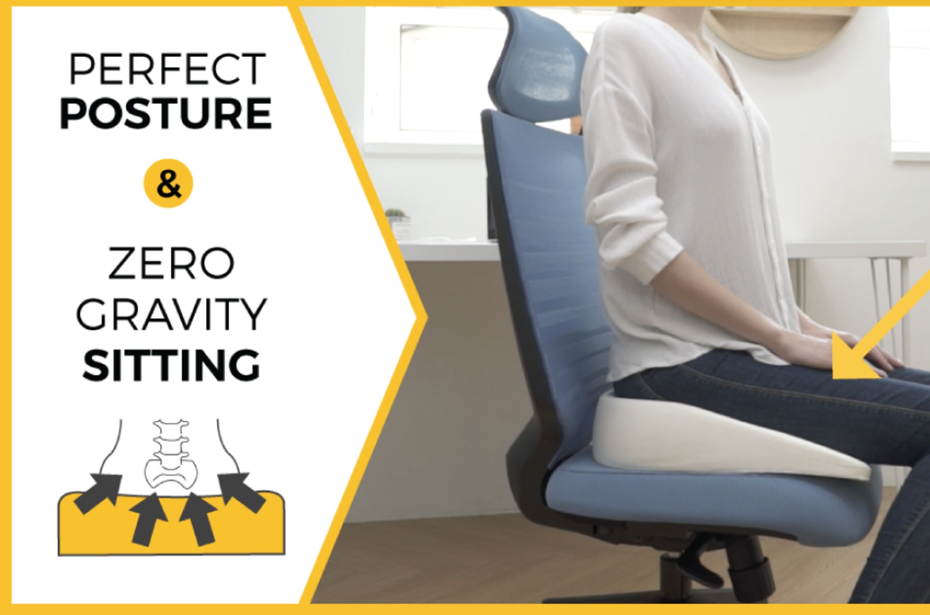 posture pillow for chair