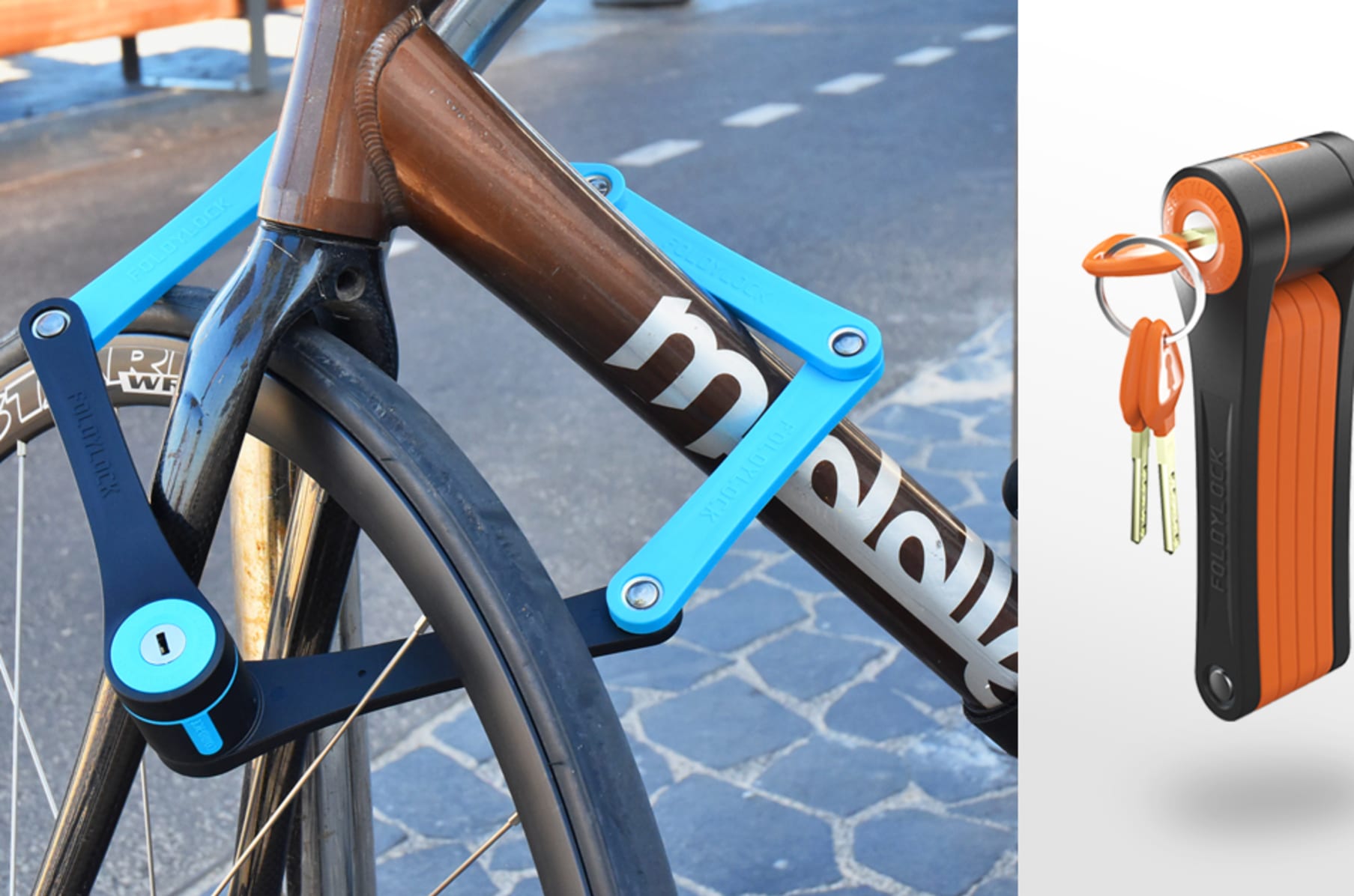 foldylock compact bike lock