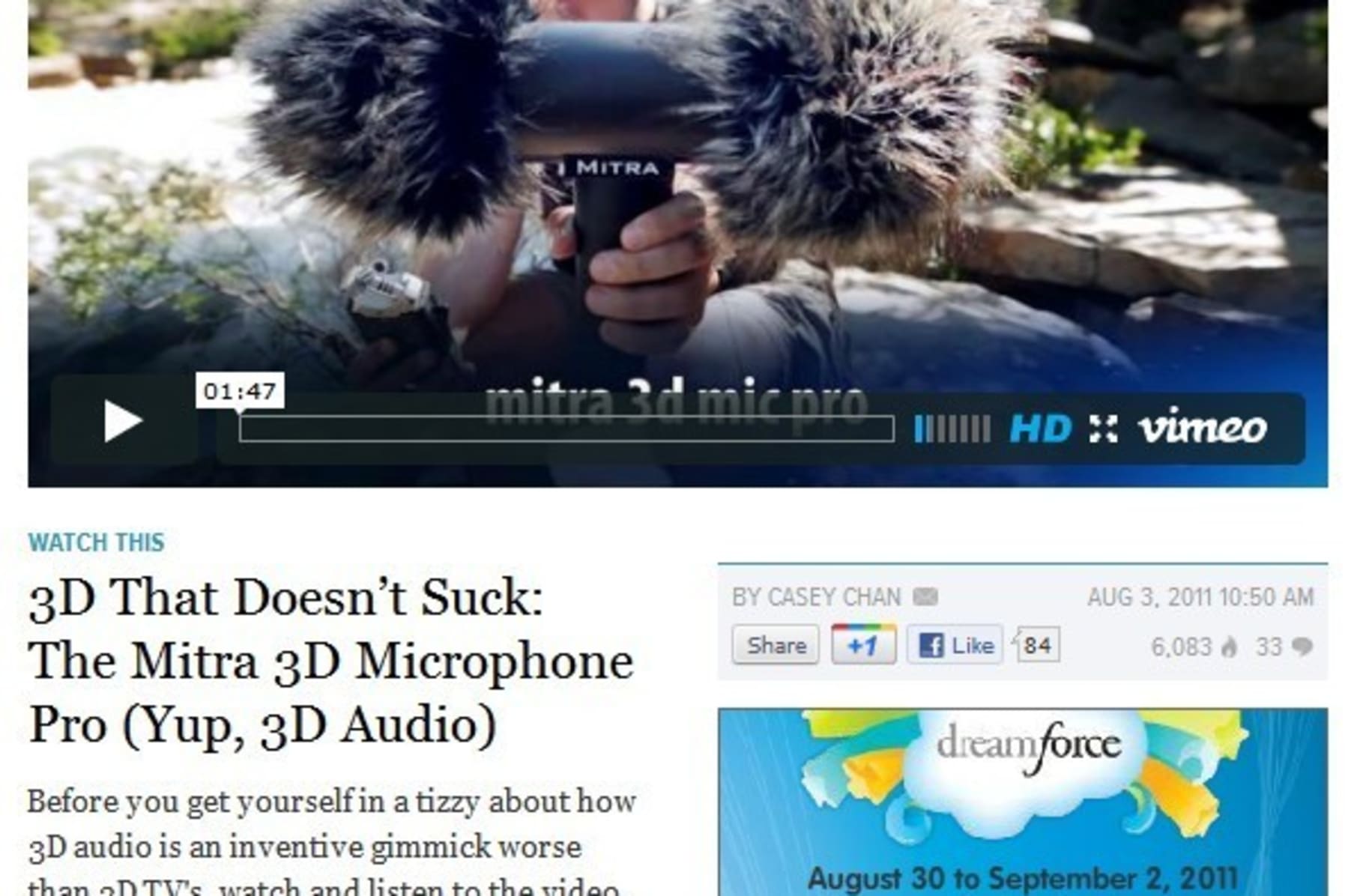 3d Mic Pro Record Hollywood Quality Sound In Your Video Indiegogo