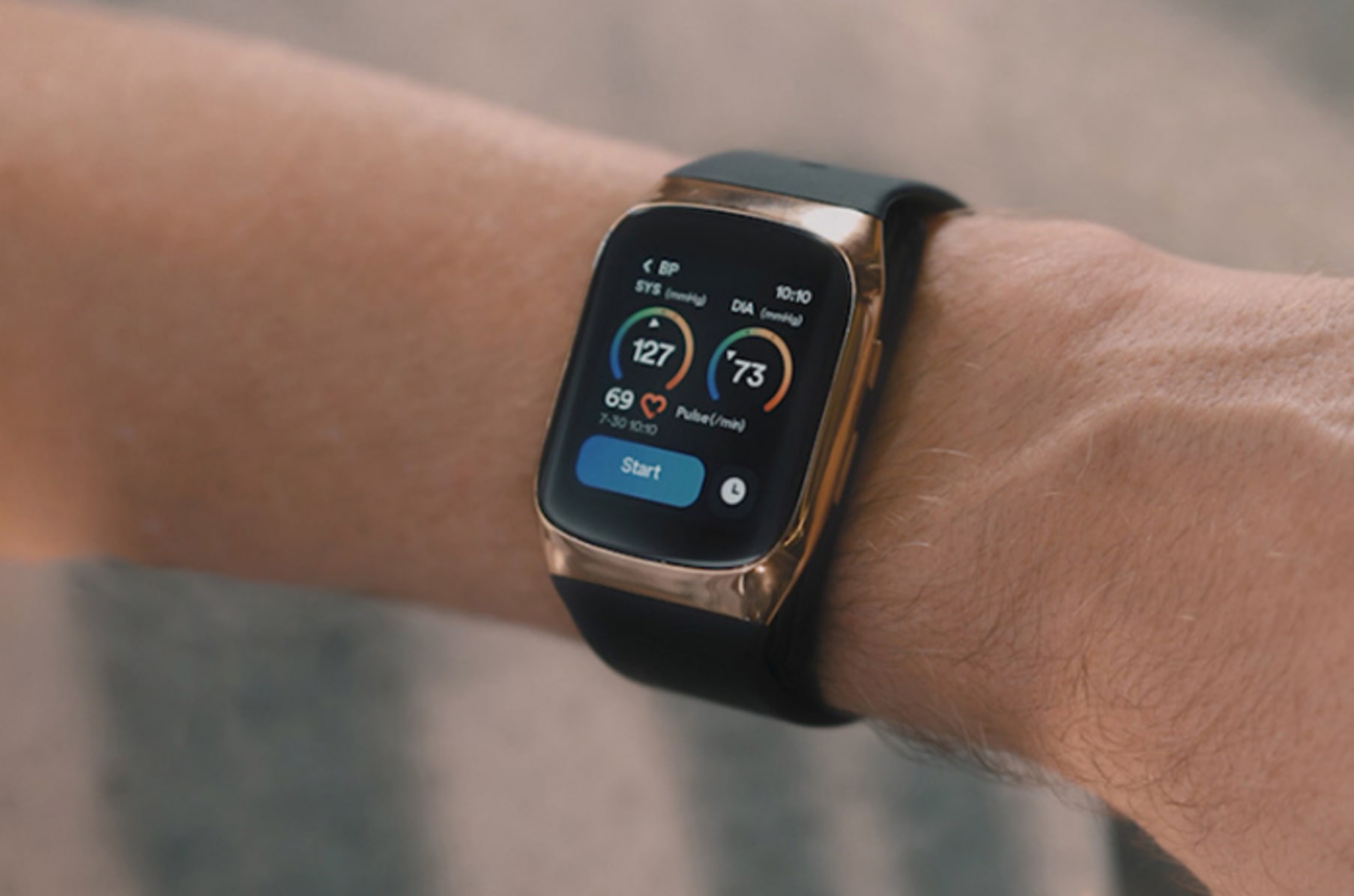 Smart watch with bp clearance