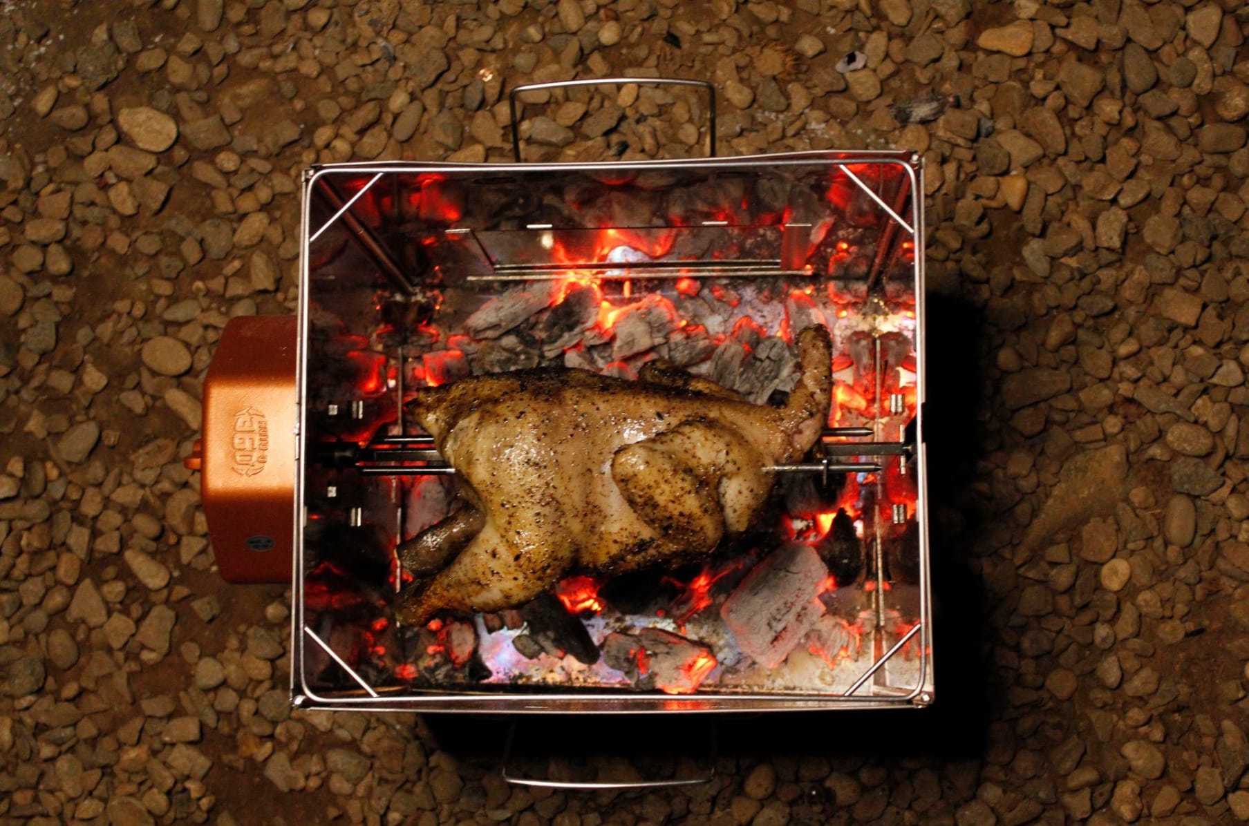 ROTO-Q 360 : The Non-Electric Rotisserie Cooking Machine by ROTO-Q 360 —  Kickstarter