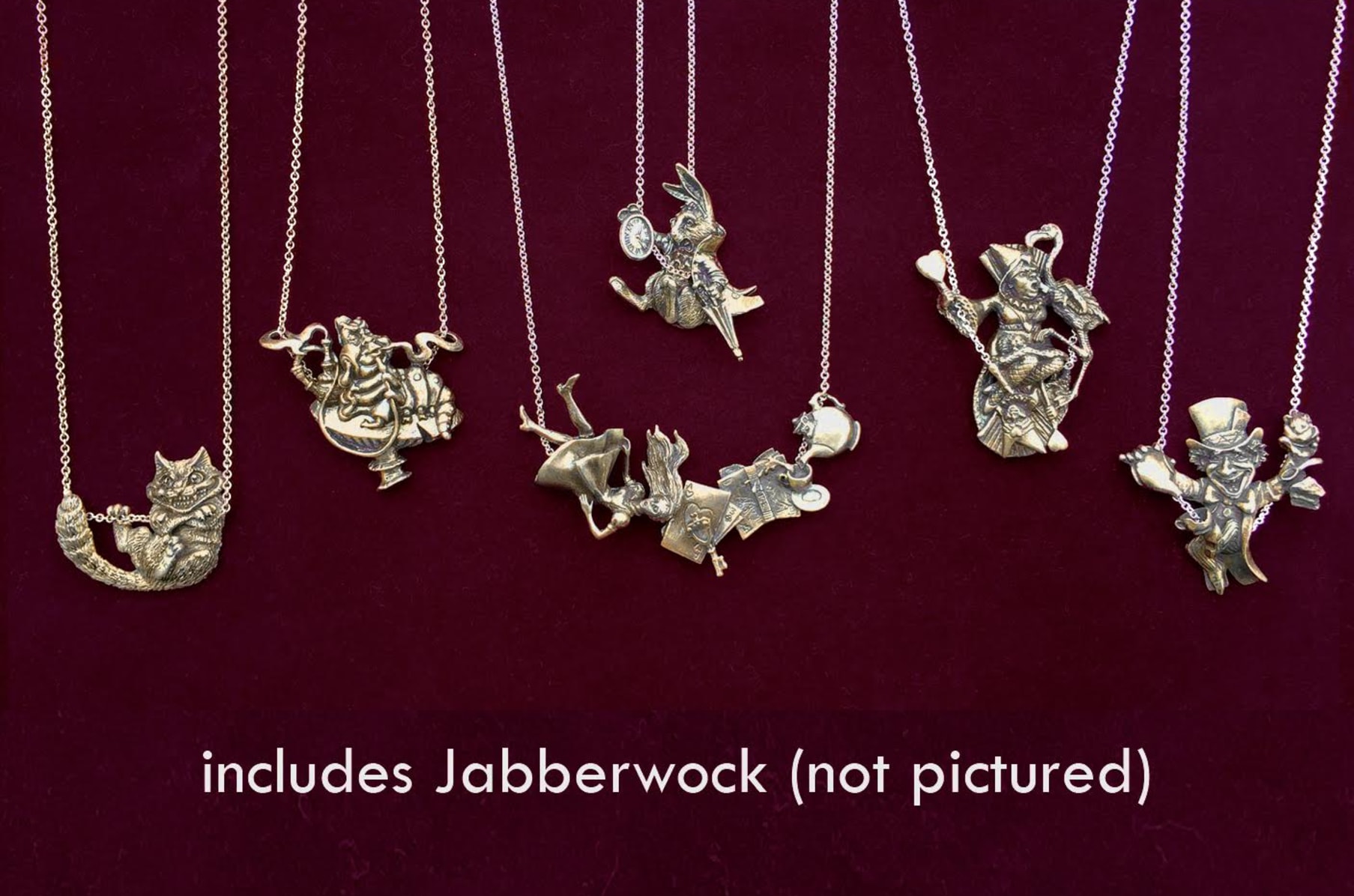 Alice in Wonderland Jewelry Collection Indiegogo