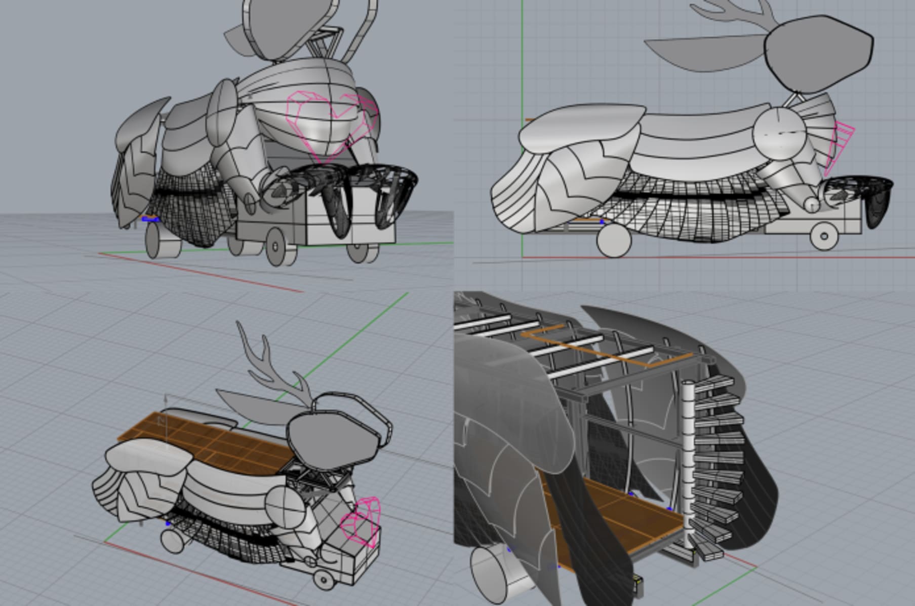 Build Tarna The Jackalope Art Car Indiegogo