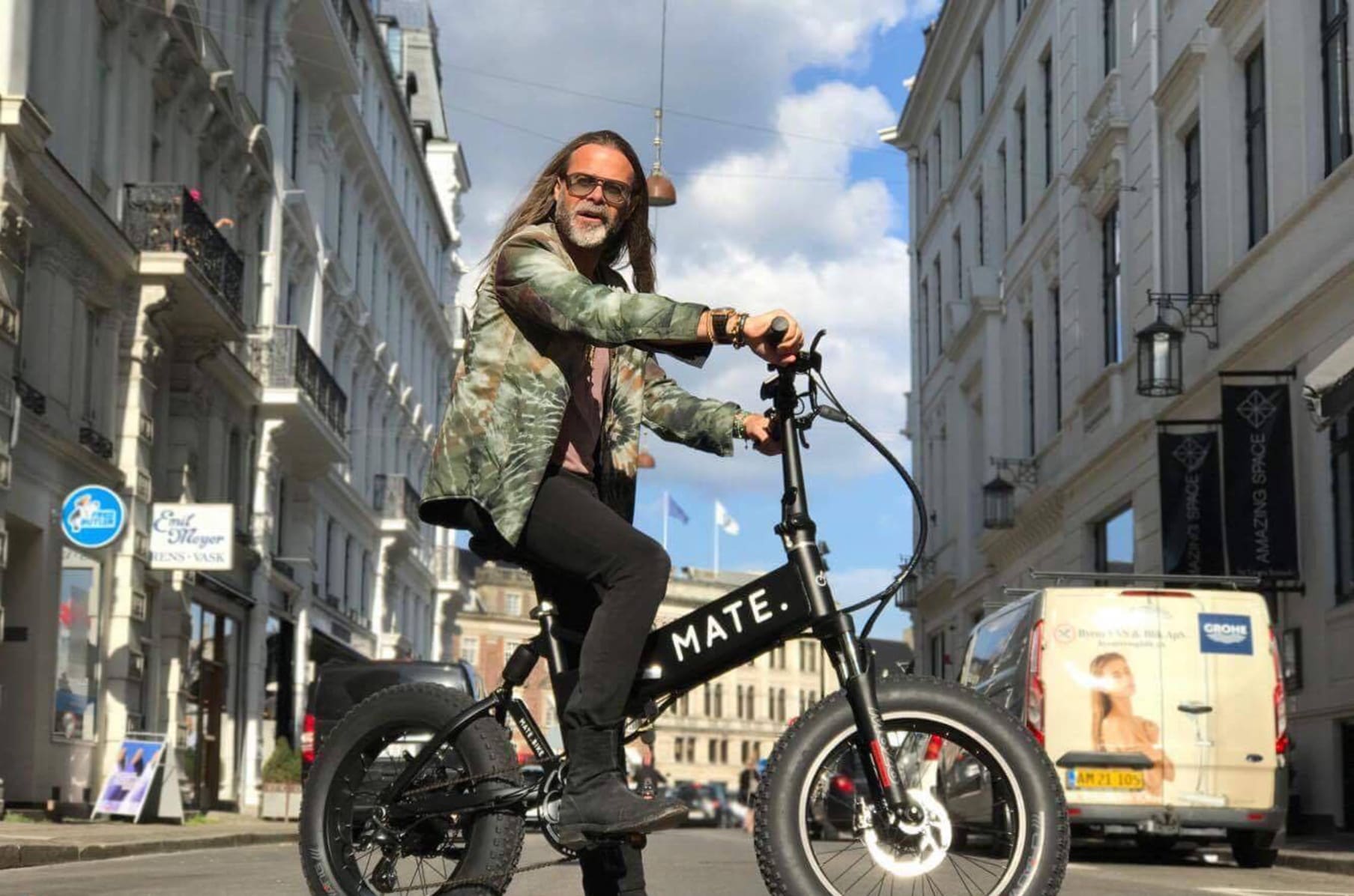 Mate folding electric on sale bike
