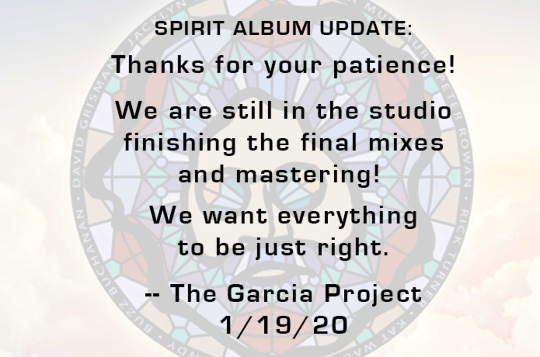 Jerry Garcia Tribute Album Spirit Indiegogo