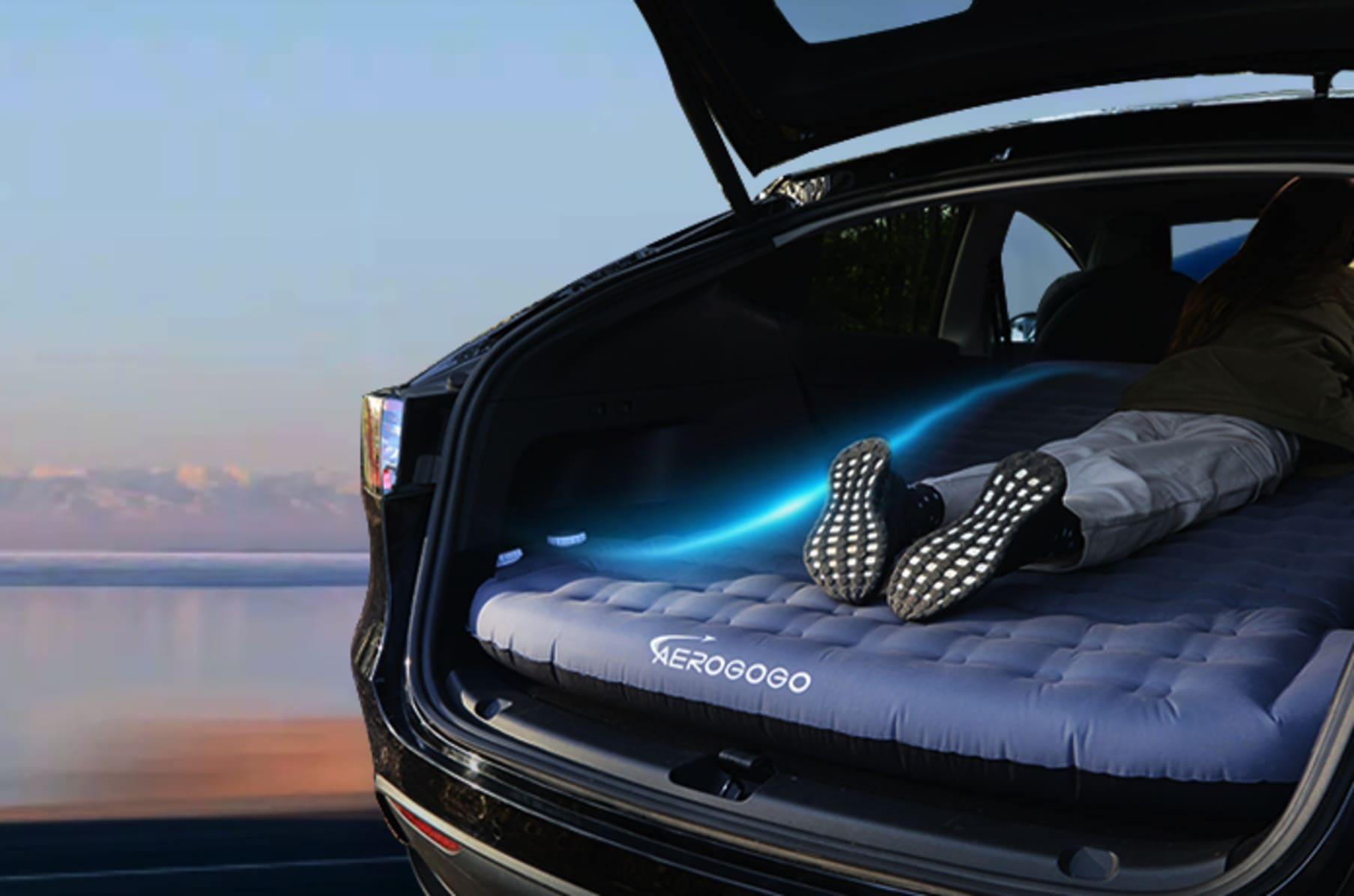 Aerogogo Automatic Air Mattress for Tesla Model Y