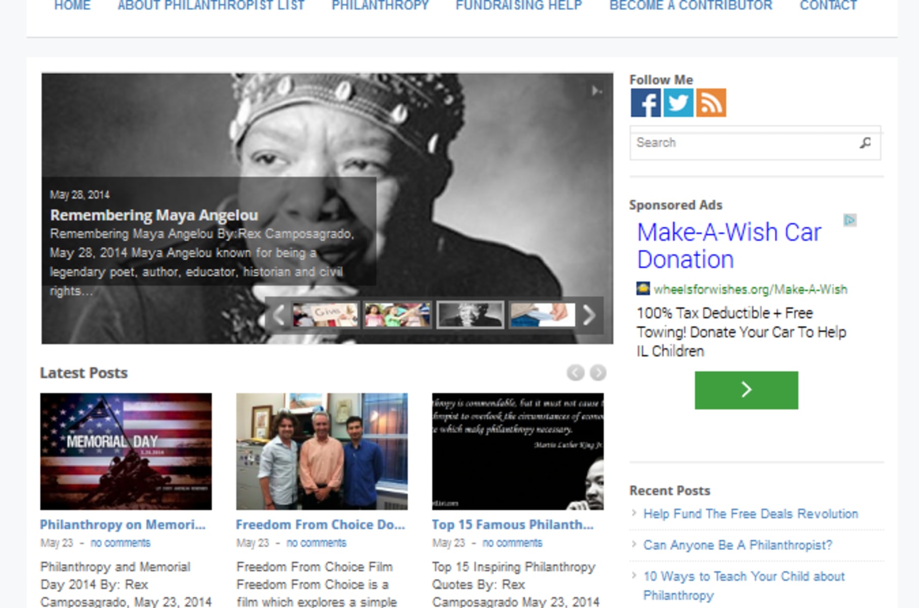 Philanthropy News Website Indiegogo