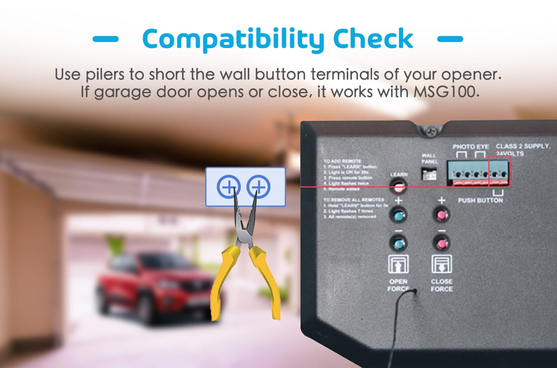 Meross garage door shop opener compatibility