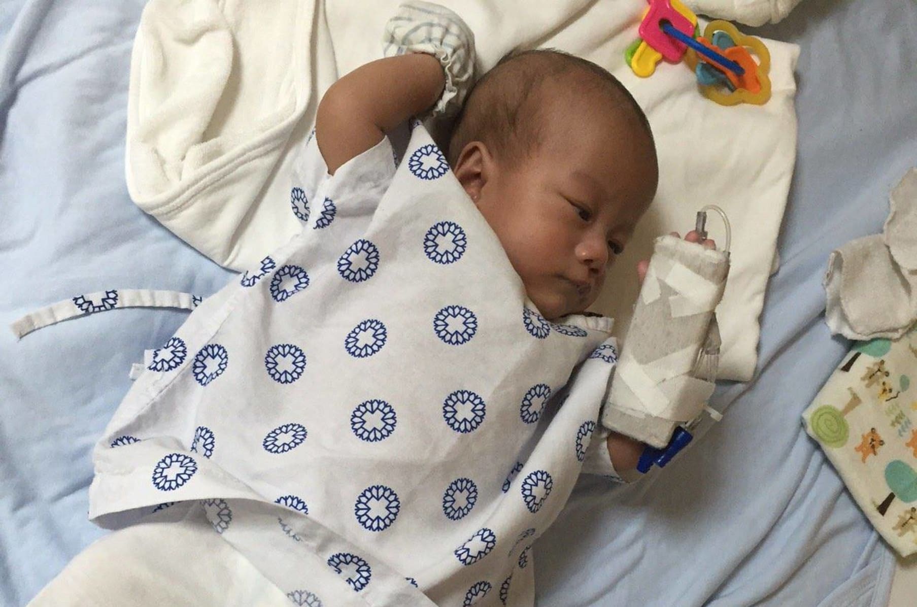 Baby Aj S Open Heart Surgery Ended Indiegogo