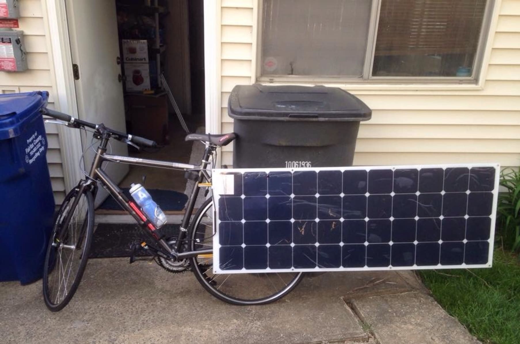 solar powered electric bike kit