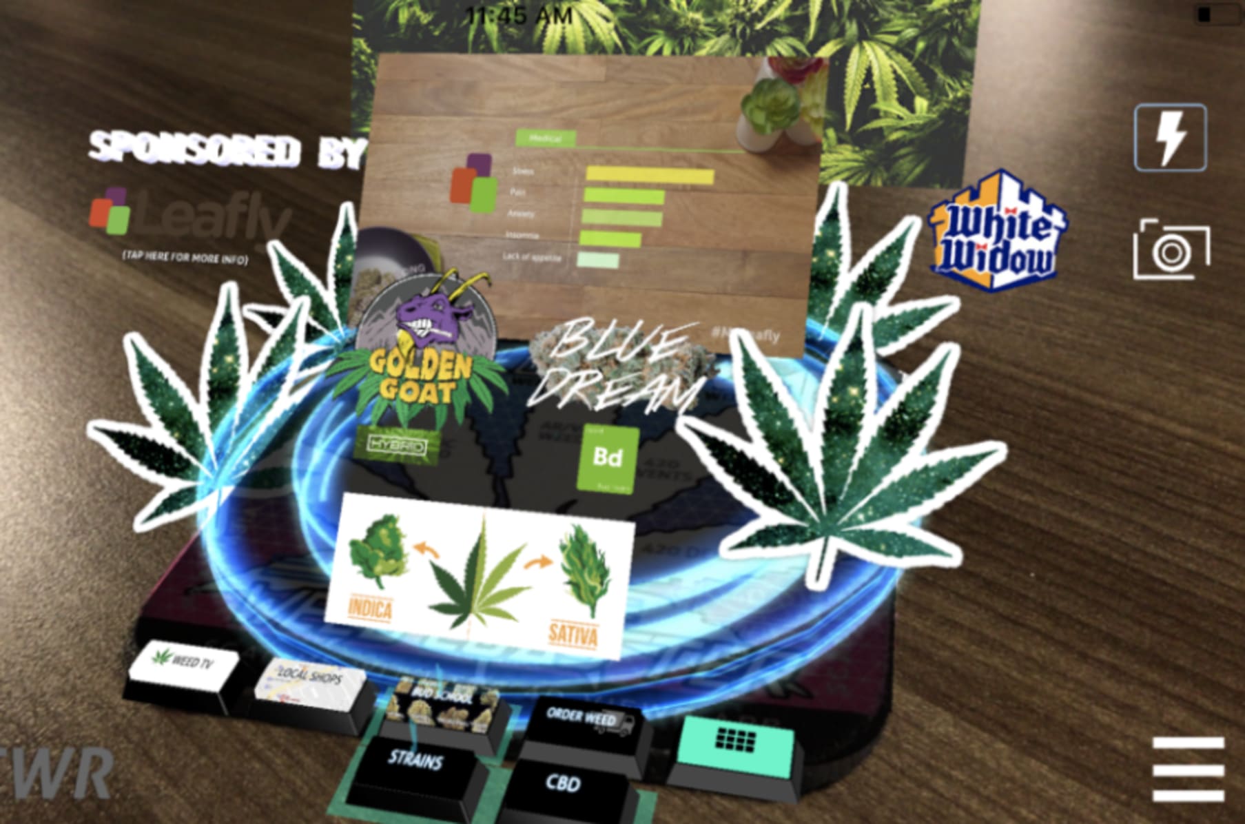 Holographic Weed Coasters Indiegogo