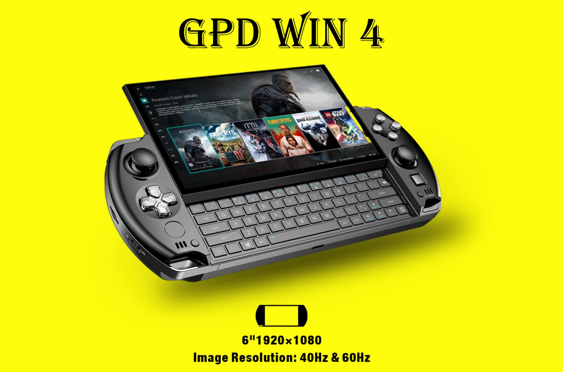 GPD WIN 4: Smallest AMD APU handheld Console | Indiegogo