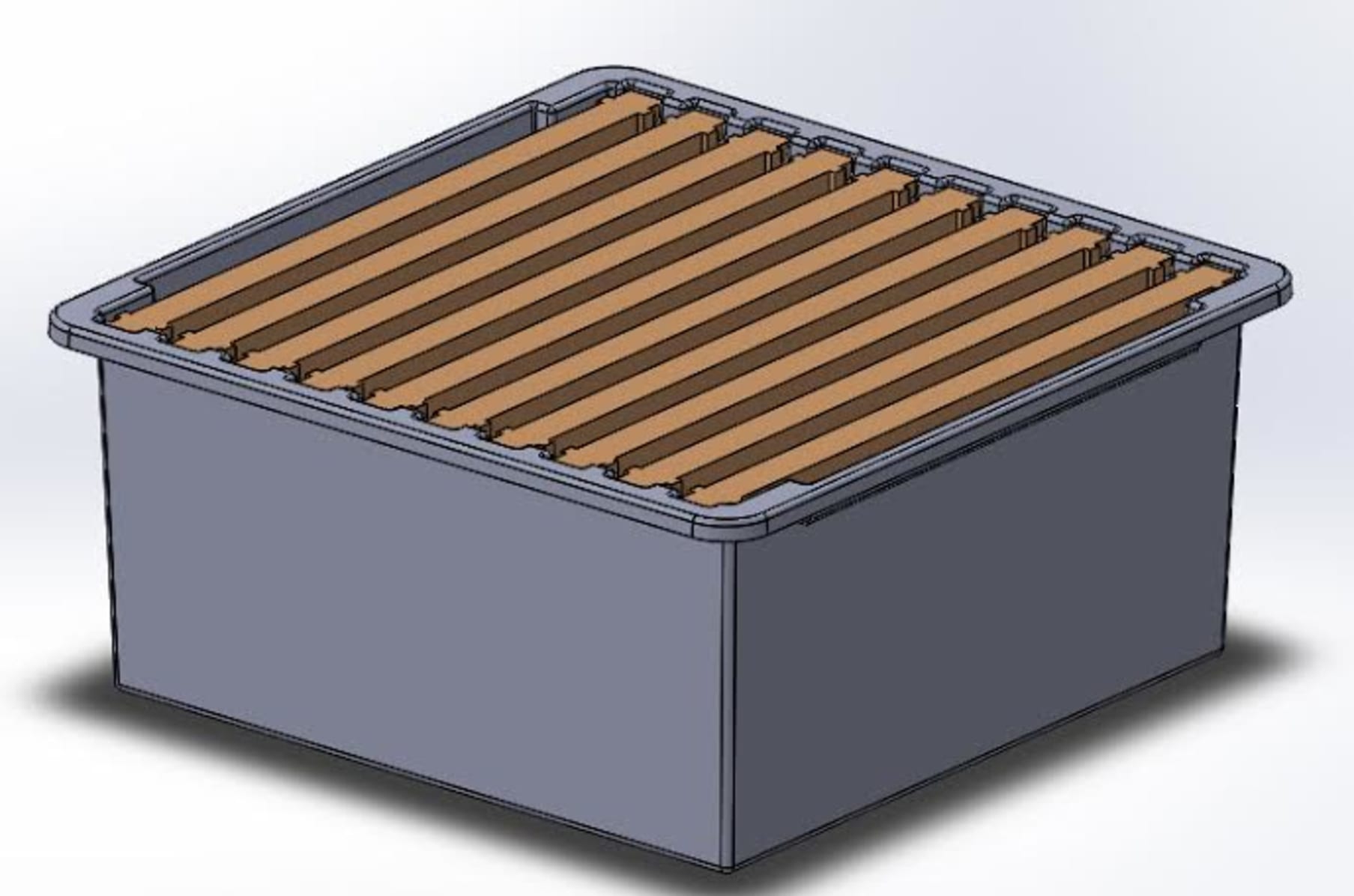Bee frame online with storage