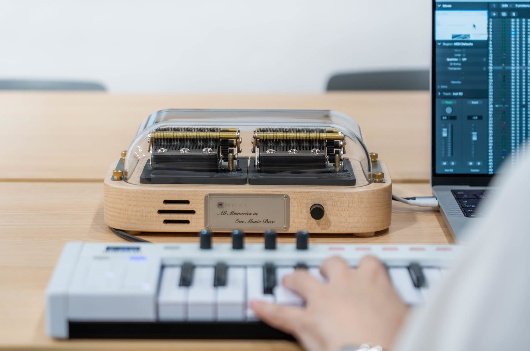 Muro Box-N40  Programmable Mechanical Music Box by Muro Box Global —  Kickstarter