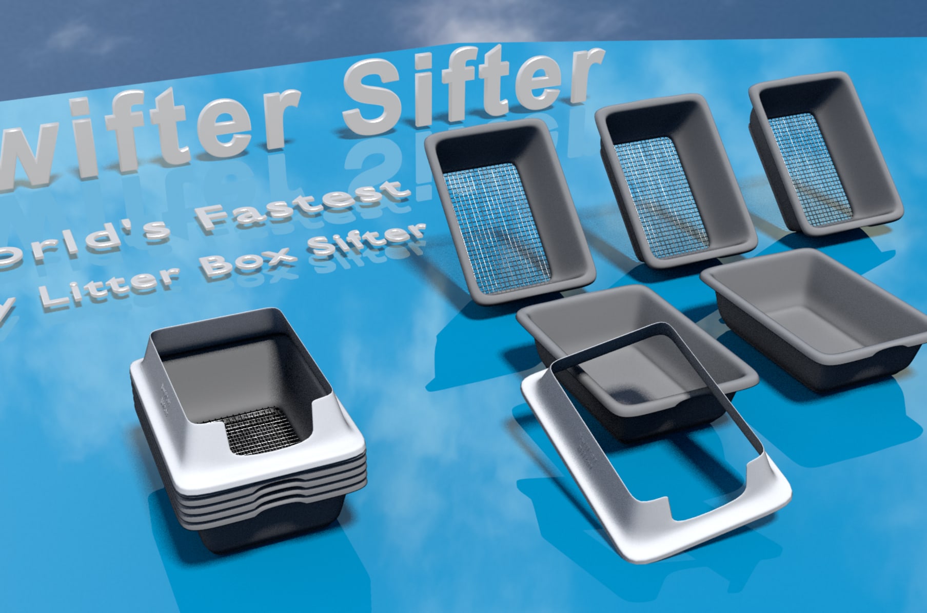 Swifter Sifter World S Fastest Litter Box Sifter Indiegogo