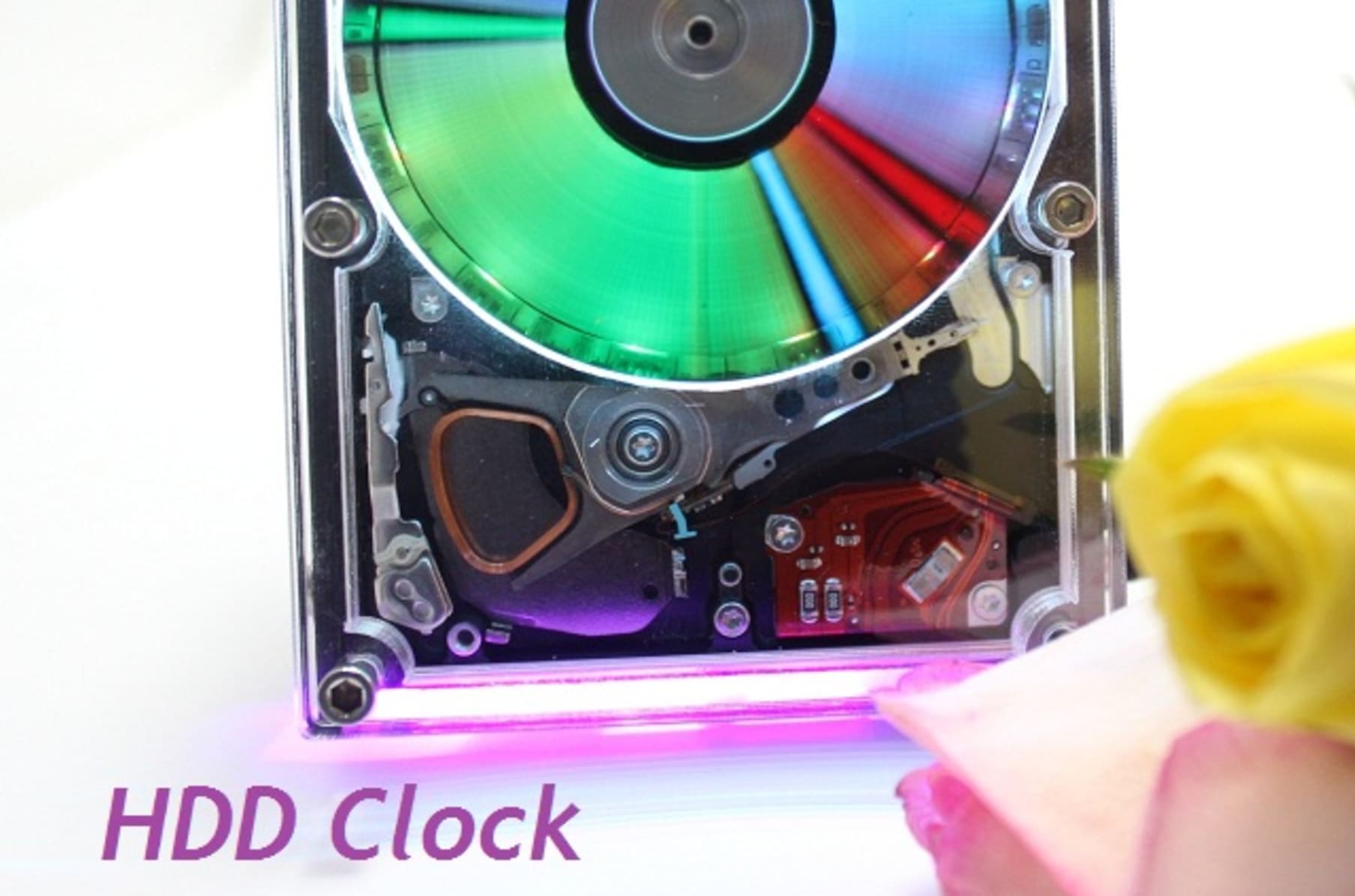 Hdd Clock: Cool Clock From Hard Drive | Indiegogo