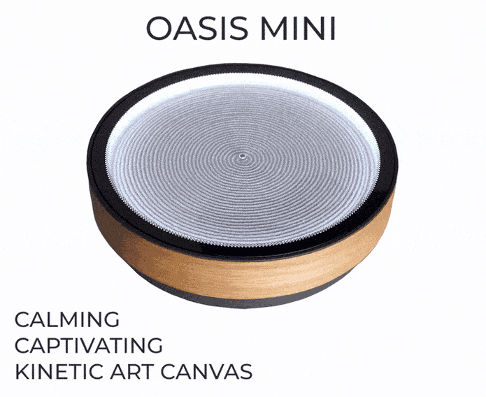 Oasis Mini - Calming and Captivating Kinetic Art Canvas