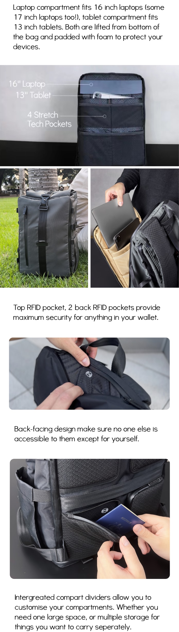 Indiegogo pix backpack best sale