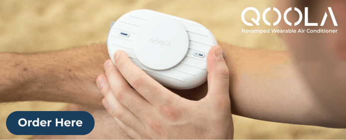 QOOLA Pro - Revamped Wearable Air Conditioner | Indiegogo