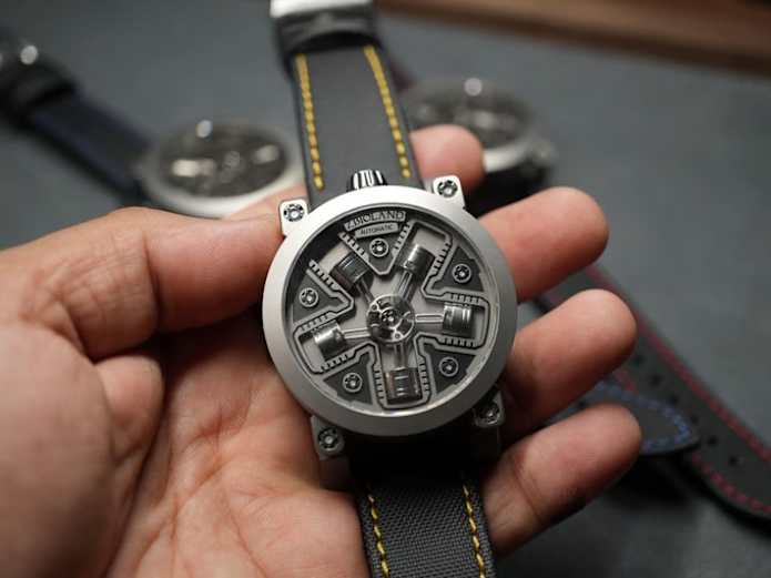 Rotary Engine Titanium Watch by Zbioland | Indiegogo Rotary Engine Titanium Watch by Zbioland | Indiegogo