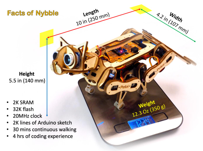 Nybble cat robot hotsell