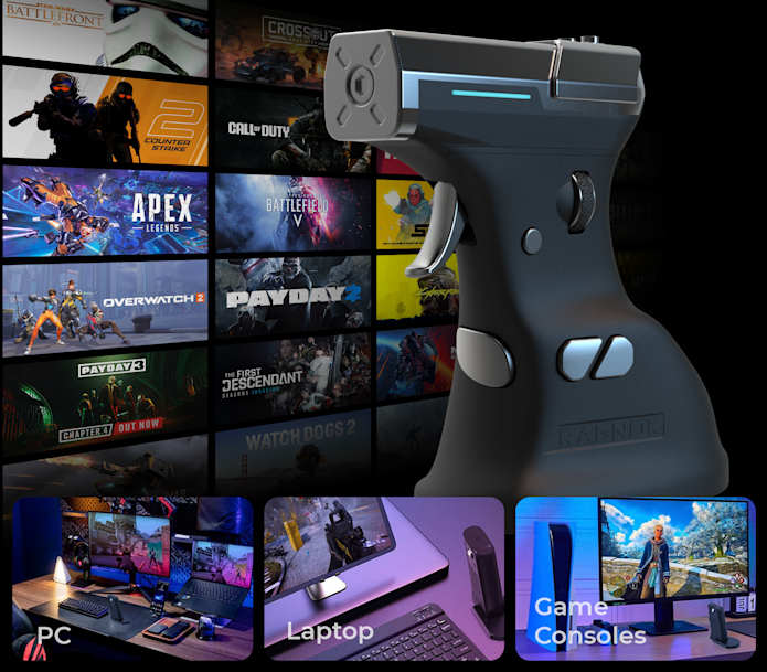 ErgoStrike7: Gun Mouse with FPS-Tailored Recoil | Indiegogo ErgoStrike7: Gun Mouse with FPS-Tailored Recoil | Indiegogo