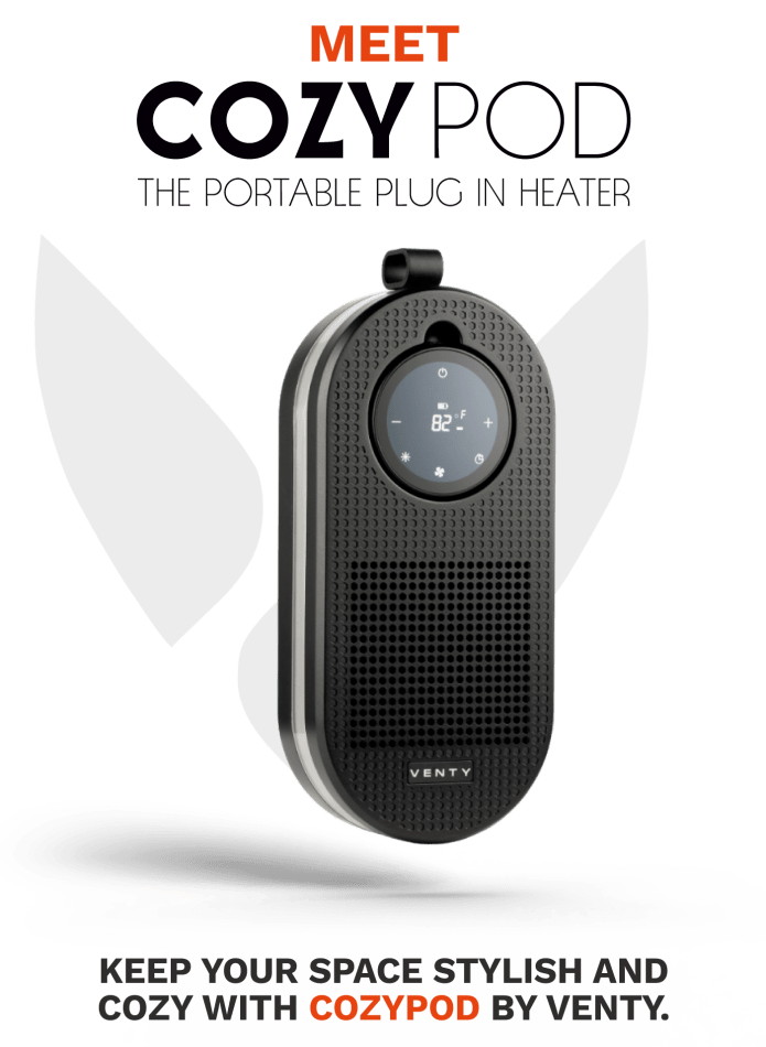 VENTY COZY POD 電気ヒーター 500W