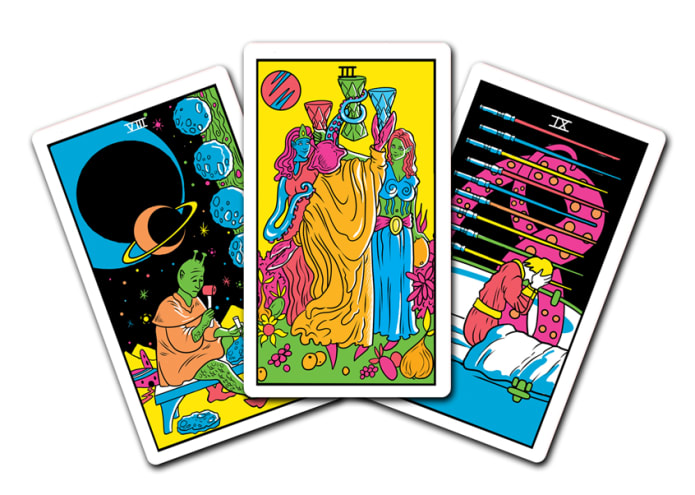 The Psychedelic Space Tarot | Indiegogo
