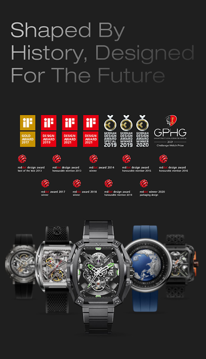 CIGA Design Z Hunter - Automatic Skeleton Watch | Indiegogo