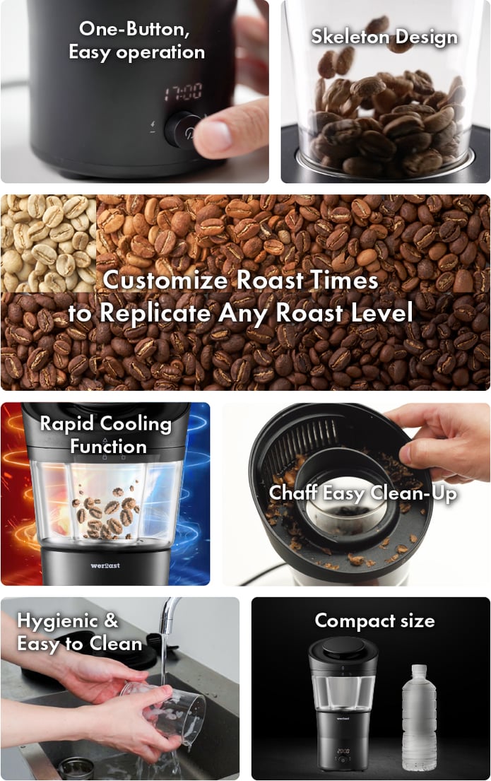 weroast weroast HOME ROASTER weroast weroast HOME ROASTER