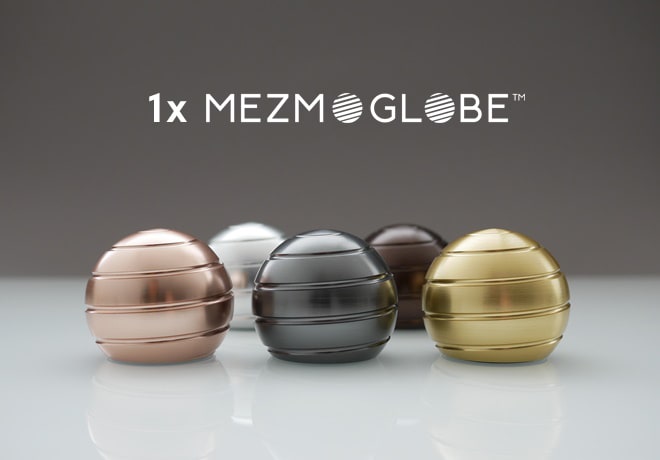 Kinetic Sculpture Mezmoglobe Kinetic Toy 置物 Mezmoglobe Luna