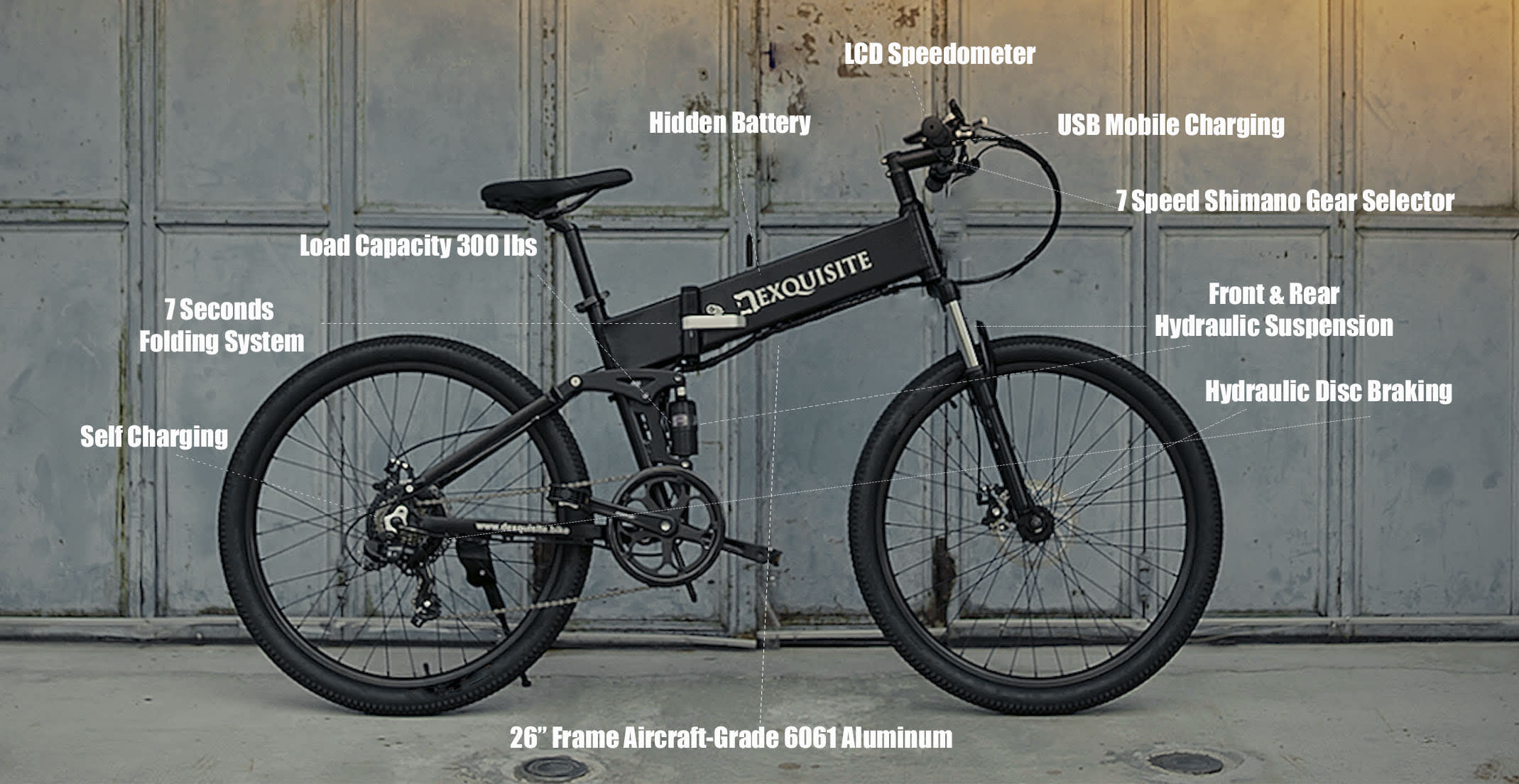 DX World s First Self Charging Mountain eBike Indiegogo