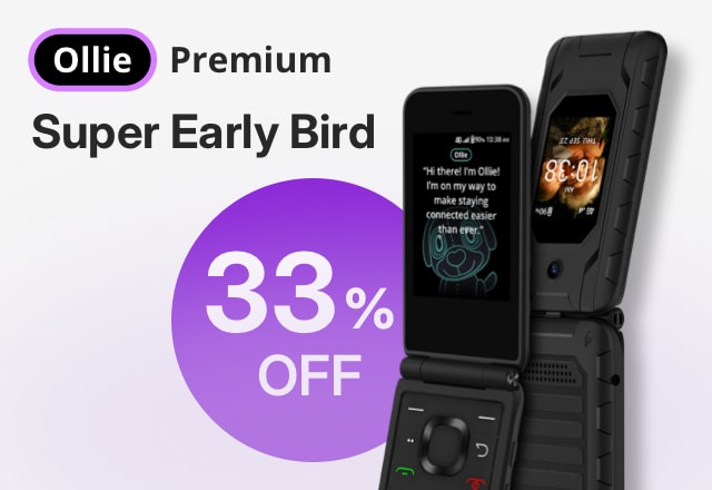 Ollie, Your Grandparent's AI Companion phone | Indiegogo