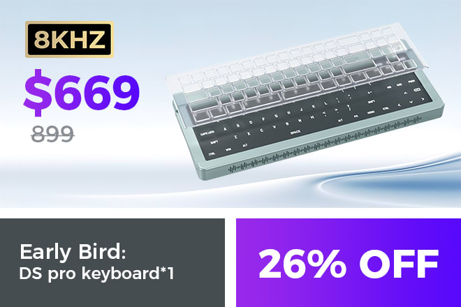 DS Pixel Keyboard Proモデル DS pixel keyboard-Breaking the Monotony of Keyboards